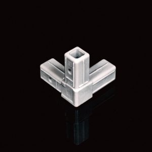 3 Way Connector 25mm Grey