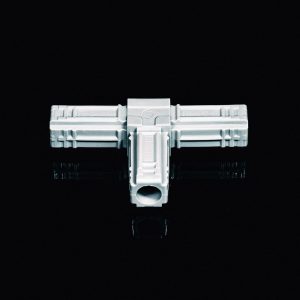 T-Piece Connector 25mm Grey