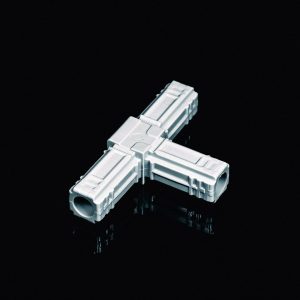 T-Piece Connector 25mm Grey