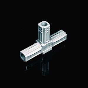 T-Piece Connector 25mm Grey