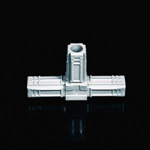 T-Piece Connector 25mm Grey
