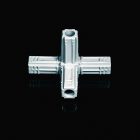 4 Way Connector 25mm Grey