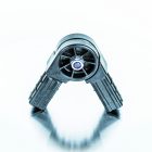 Square Adjustable Connector 2-Way 25mm