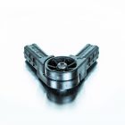 Square Adjustable Connector 2-Way 25mm