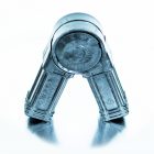 Connect-it Square Adjustable Connector 2-Way 38mm