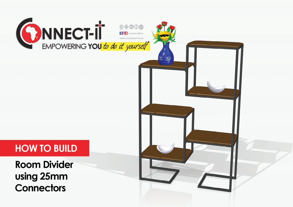 How to build Room Divider using 25mm Connectors