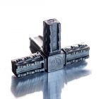 25mm Solid 4 Way Connector