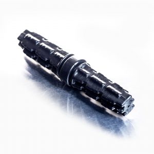 Straight Connector 25mm Round
